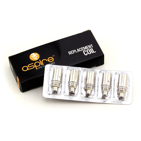 Replacement "BDC" Coils for the Aspire Maxi, K1 & CE5-S (5-Pack)